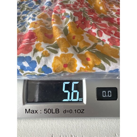 Croft & Barrow Womens Blouse Sz L Petite Liberty Inspired Ditsy Floral Cottage - Picture 10 of 10